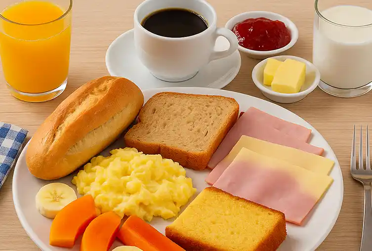 Café da Manhã de Hotel para o Melhor Pai
