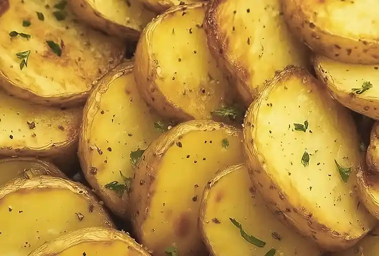 Receita Batatas Rústicas Crocantes no Forno