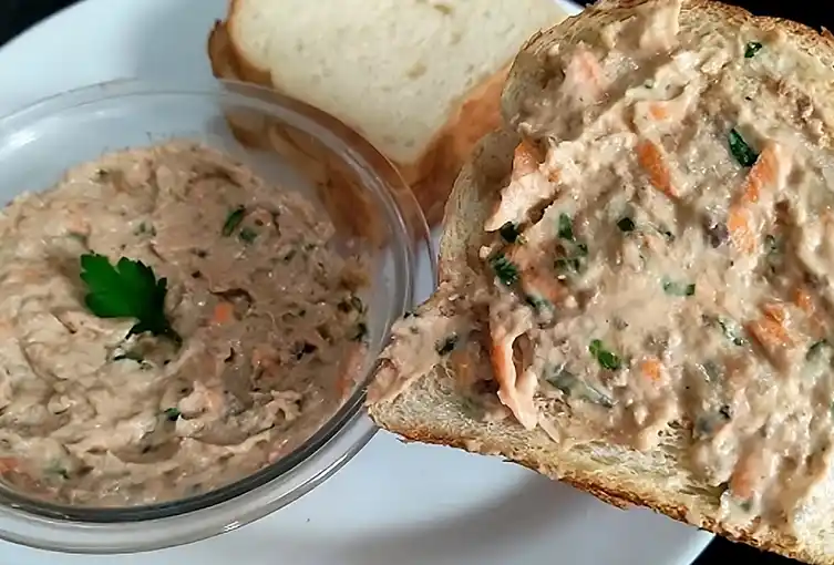 Receita Patê de Sardinha com Limão Siciliano Perfeita para o Lanche