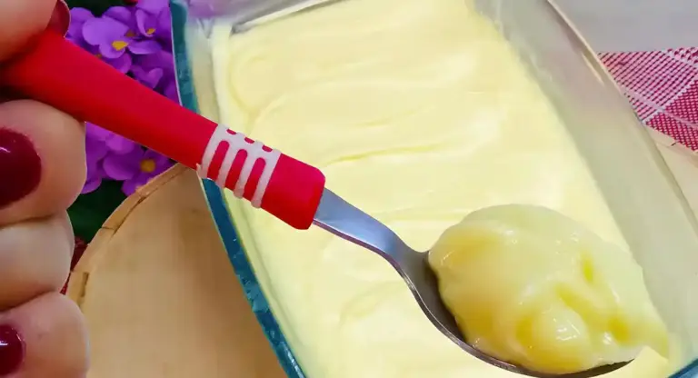 Receita Creme Belga Cremosa e Irresistível