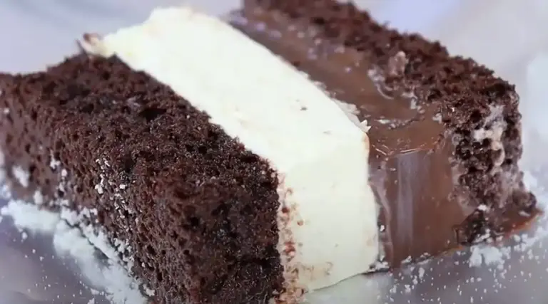 Receita Bolo de Chocolate com Brigadeiro e Creme Branco