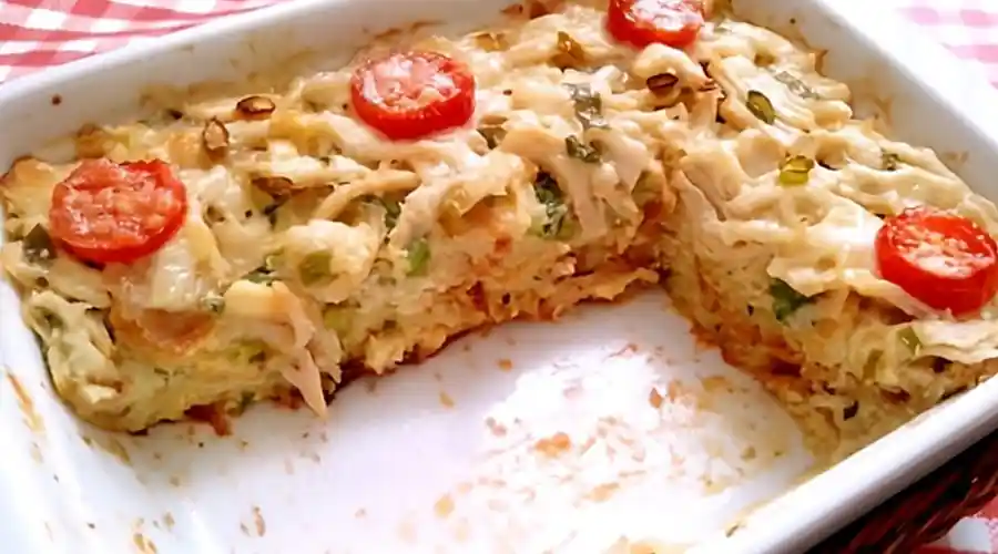 Receita Torta de Pão Velho