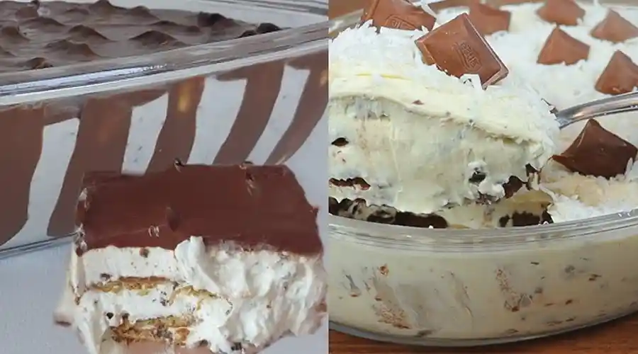 Receita Pavê Gelado de Moça