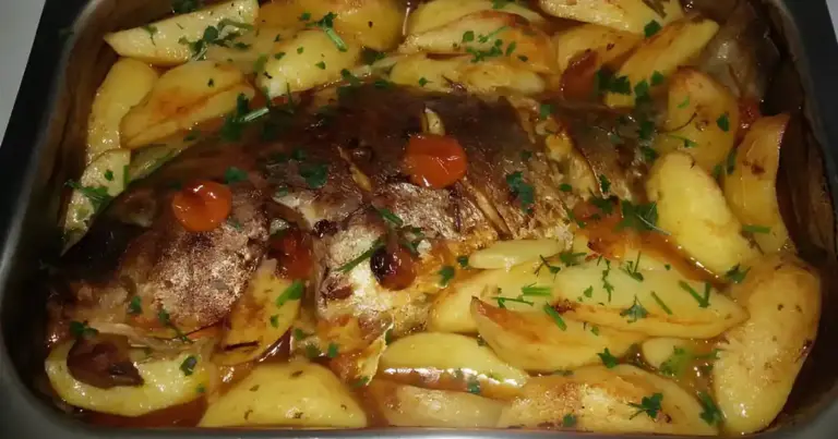 Receita de Peixe com Batatas ao Forno combina com qualquer ocasião