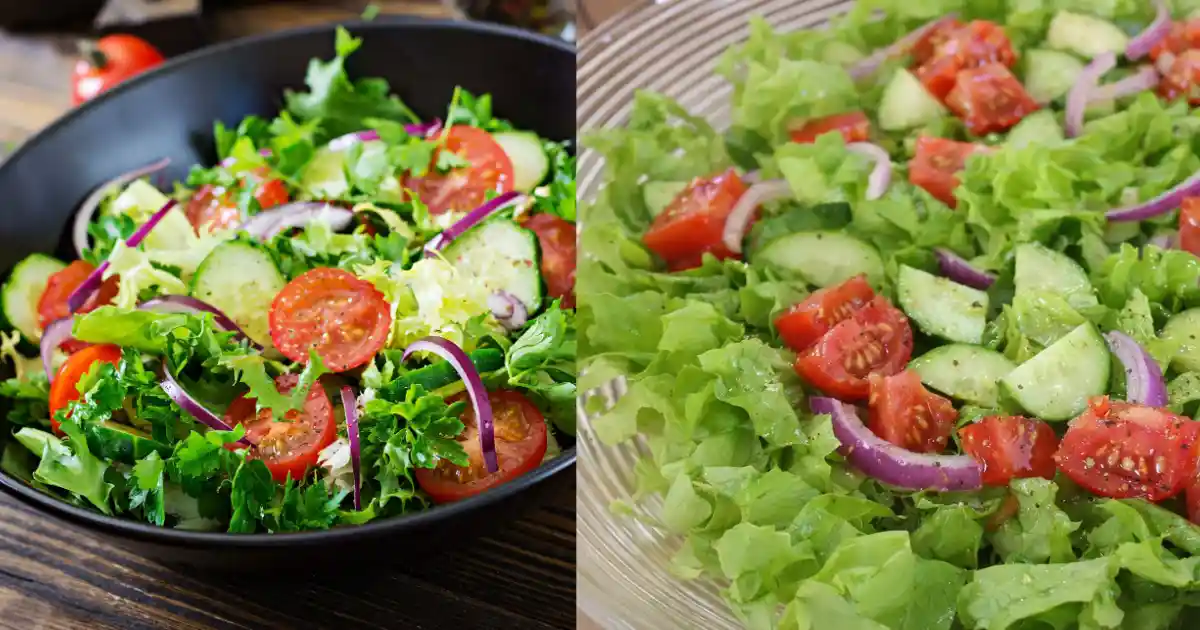 Receita Salada Simples Refrescante